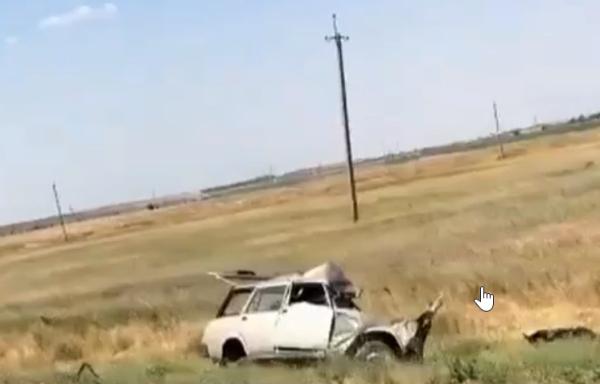 В лобовом столкновении погибли четыре человека на Ставрополье. Видео